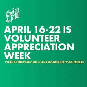 Del 16 al 22 de abril es la Semana de Agradecimiento a los Voluntarios